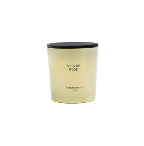 [6640] Vela Velvet Wood Ivory 21 Oz