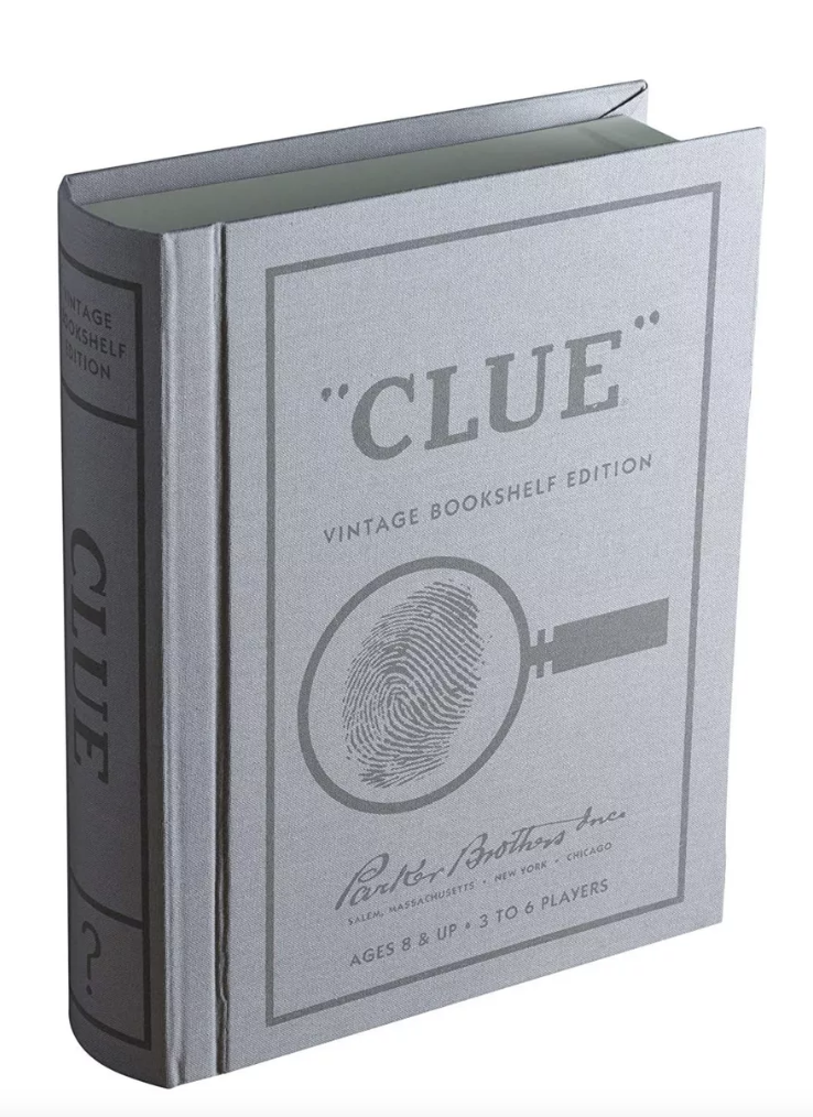 Libro Clue Gris Claro
