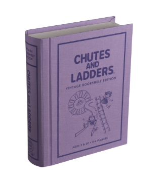 Libro Toboganes y Escaleras Morado