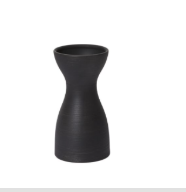 Jarron Negro Lovisa 8.25" x 19.75"