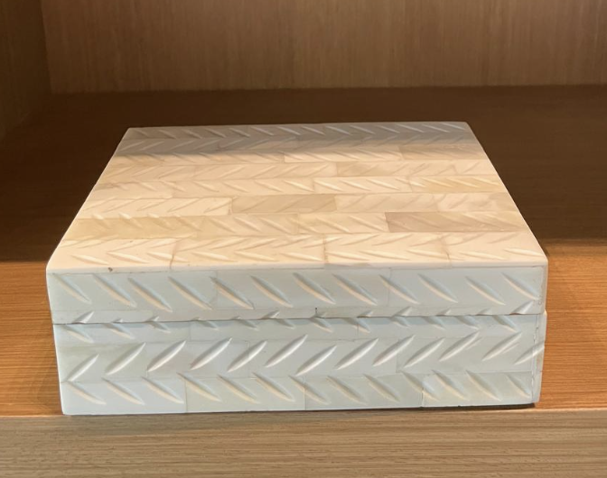[VA655] Caja Hueso Blanco