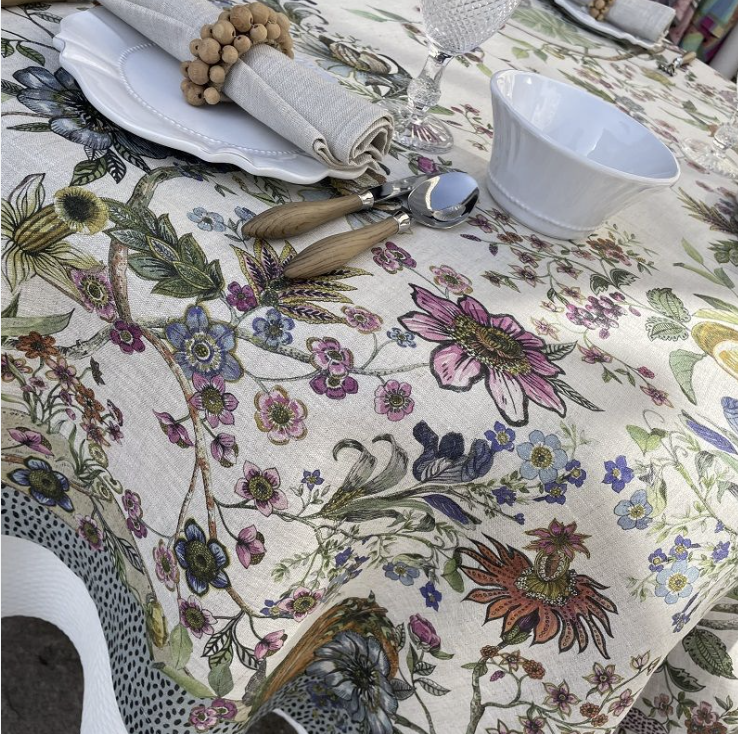 Mantel Biloba 100% Lino 