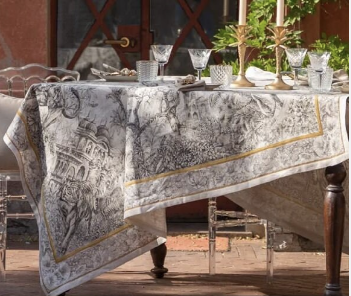 Mantel Tantra 100% Lino 3.70 x 1.80m