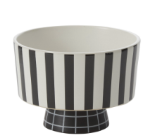 Base Blanco Negro 6" x 4.25"