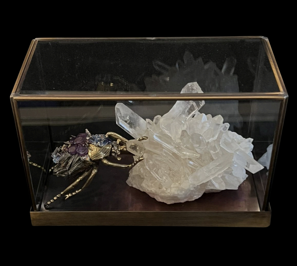 Escarabajo con Cuarzos