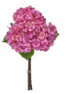Ramo Hortensia Rosa 18"