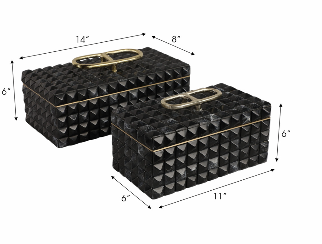 Caja azul bente chico