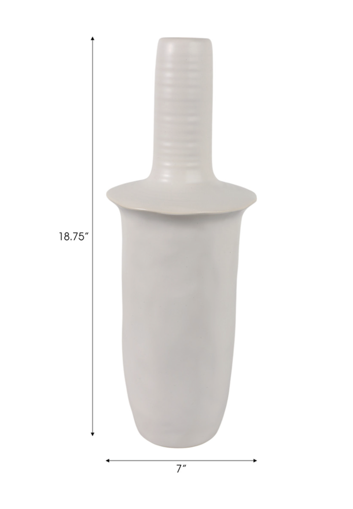 Jarron Beige Mirage Chico 19"