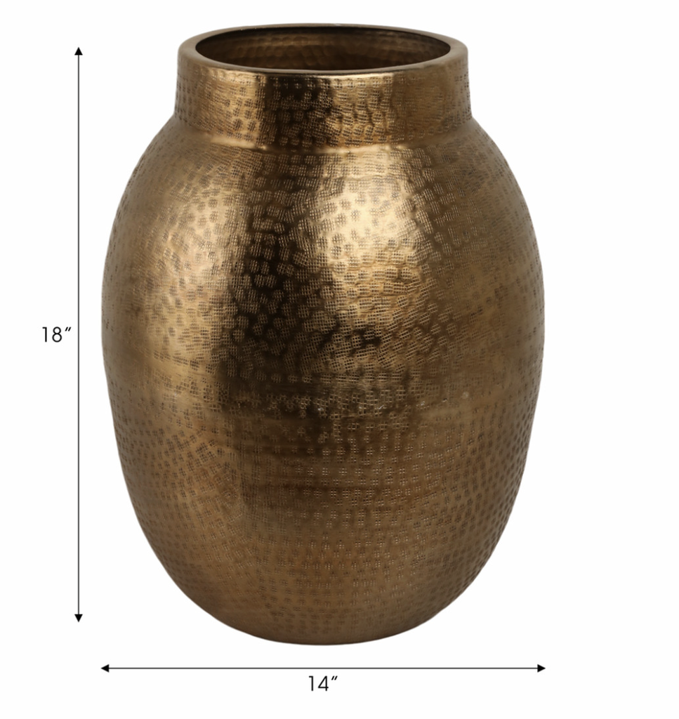 Jarron Bronce Noatak Chico 18"