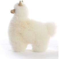 Alpaca 20cm blanco chico 