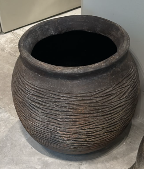 Maceta Ciruela Rayada