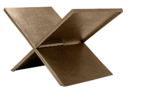 Librero Metal Oro Kelroy