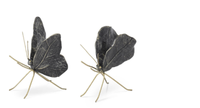 Mariposa Oro Negro 