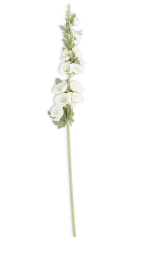 [15344A] Alcea Blanco 43"