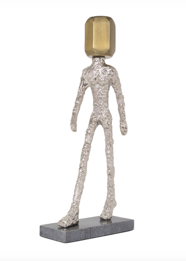 [44-151GD] Escultura 2 Oro