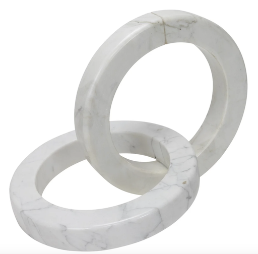 [44-103] Escultura Cadena Anillos Gris