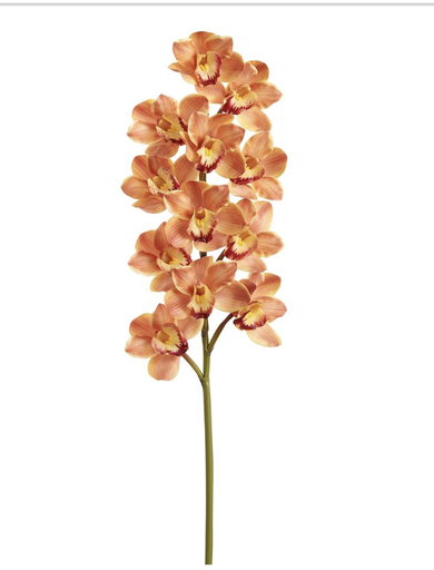[FSO109-OR] Cymbidium Naranja 38"