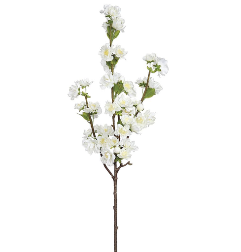 [FSB536-WH] Vara Cerezo Blanco 30"