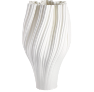 [ACR797-WH] Jarron Blanco Kaolinite 30X16.5"