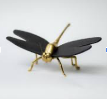 [LE045PMN] Libelula Negro Mate