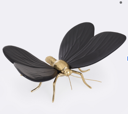 [LE043PMN] Mariposa Negro Mate