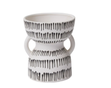 [51385.00] Maceta Blanco Amazon 6" x 6"