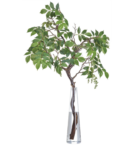 [WF0765-GR/LT] Jarron Agua Artificial Vara Fresno 32"Hx18"Wx28"L