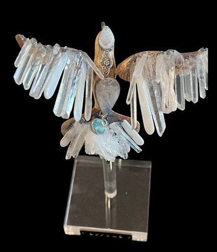 Pedestal Colibri Cuarzo