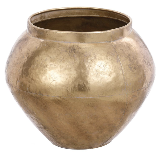 [XAC384-GO/AT] Jarron Oro Metal 16"