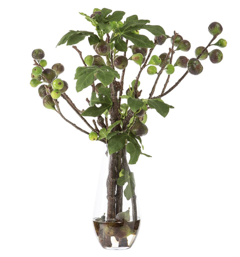 [WF9524-GR/BU] Jarron Agua Artificial Higuera
