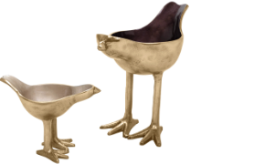 [15-795] Set 2 Bowls Pajaros
