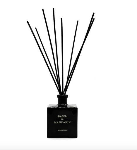 [M7729] Difusor Basil & Mandarin Black 16.9 OZ